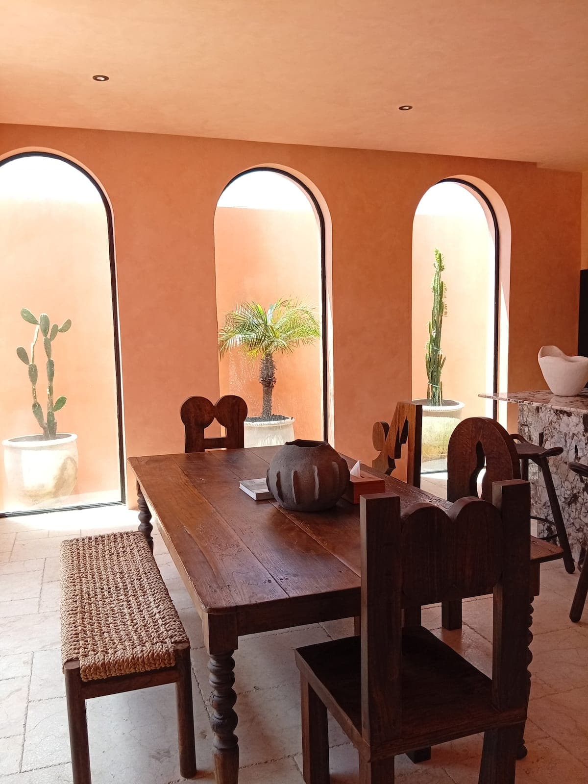 Dining area at House of Lucky